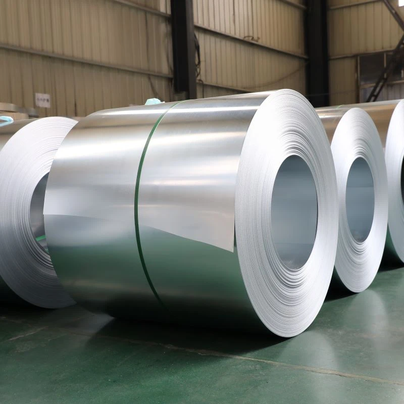 DC54D+AZ150 AZ180 AZ200 Al-Alloy Zn-Gegelung Keluli Galvalume Bersalut